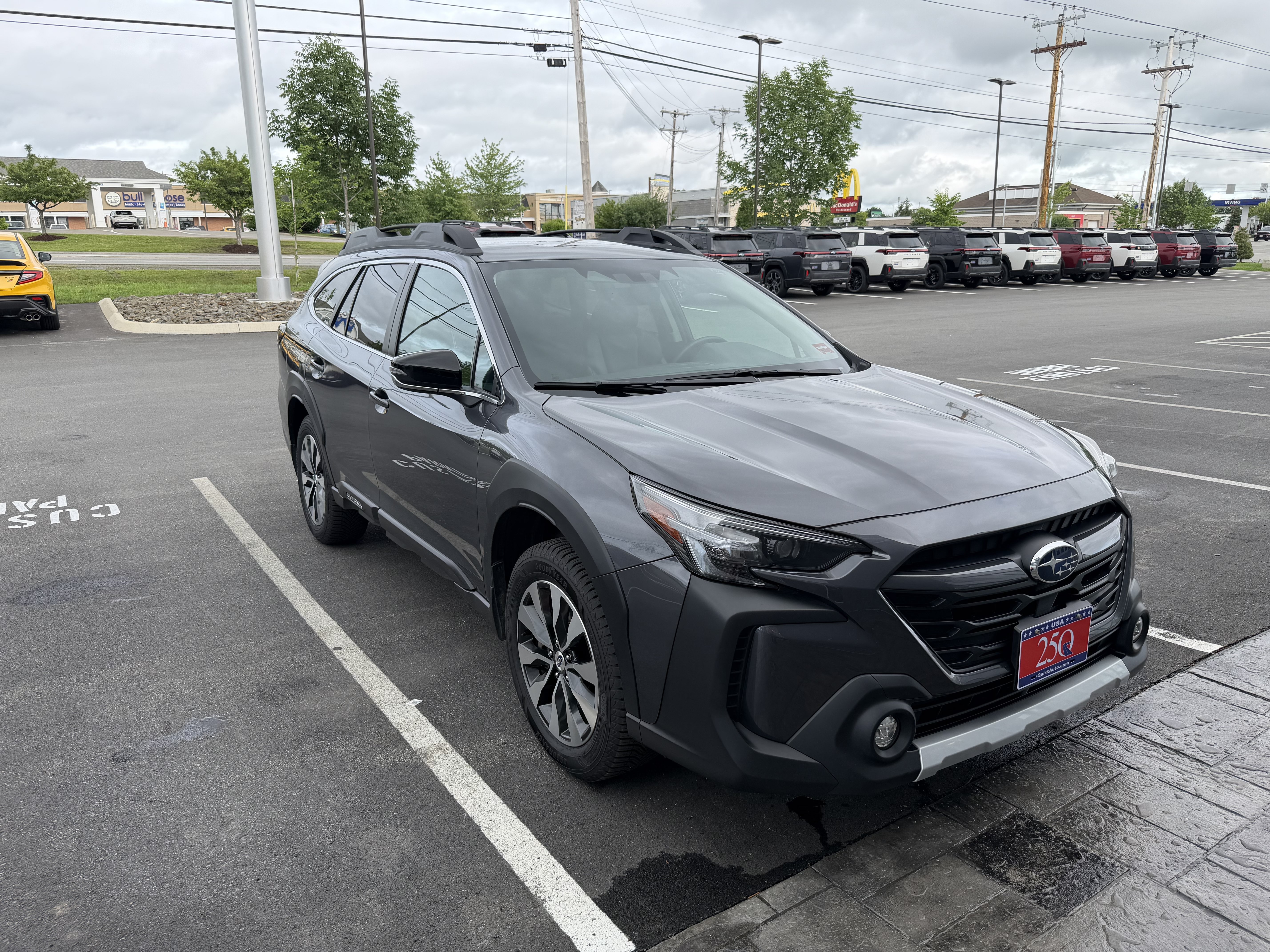 Used 2024 Magnetite Gray Metallic Subaru Limited image 7