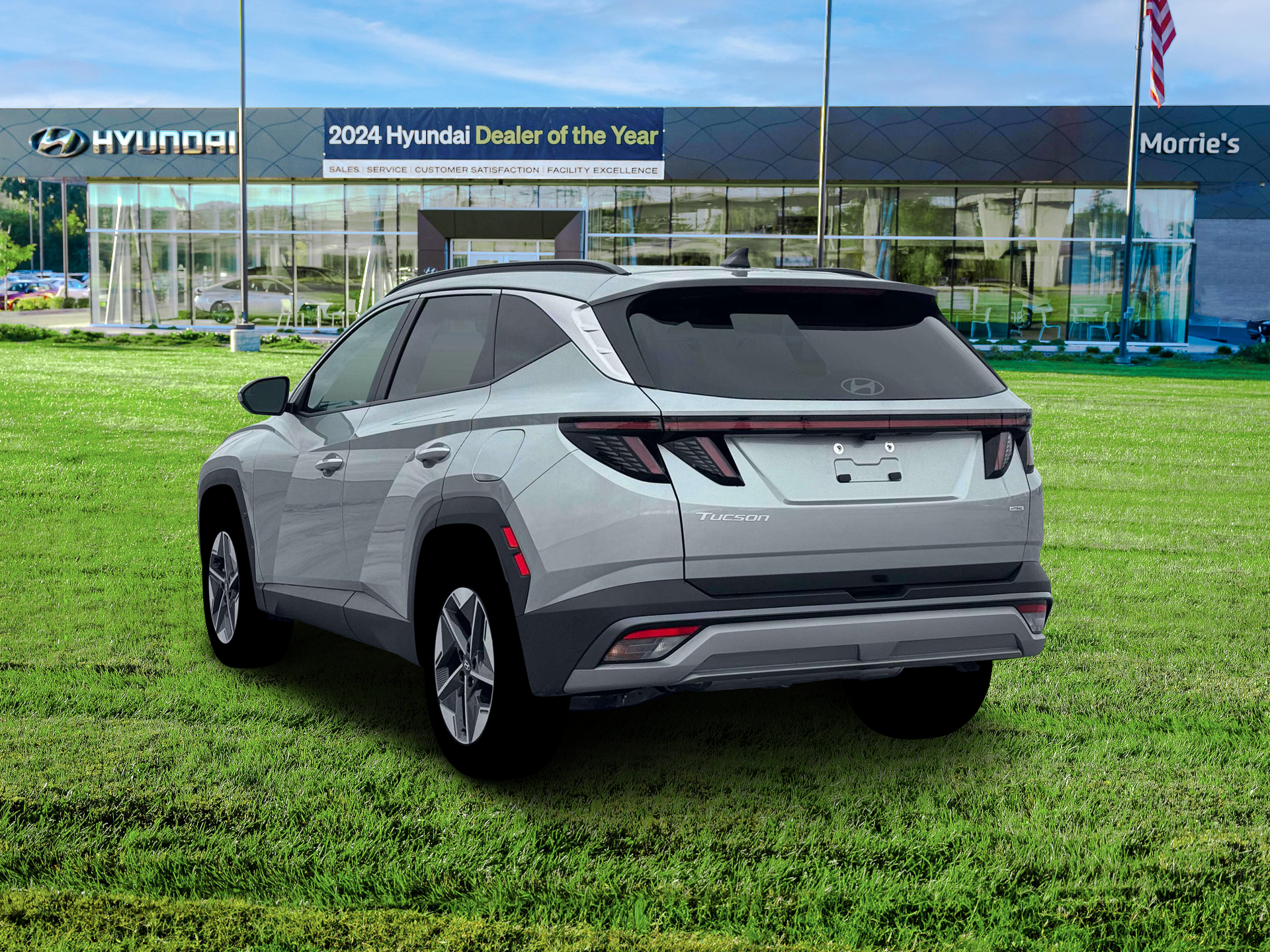 New 2026 Shimmering Silver Hyundai SEL Premium AWD image 5