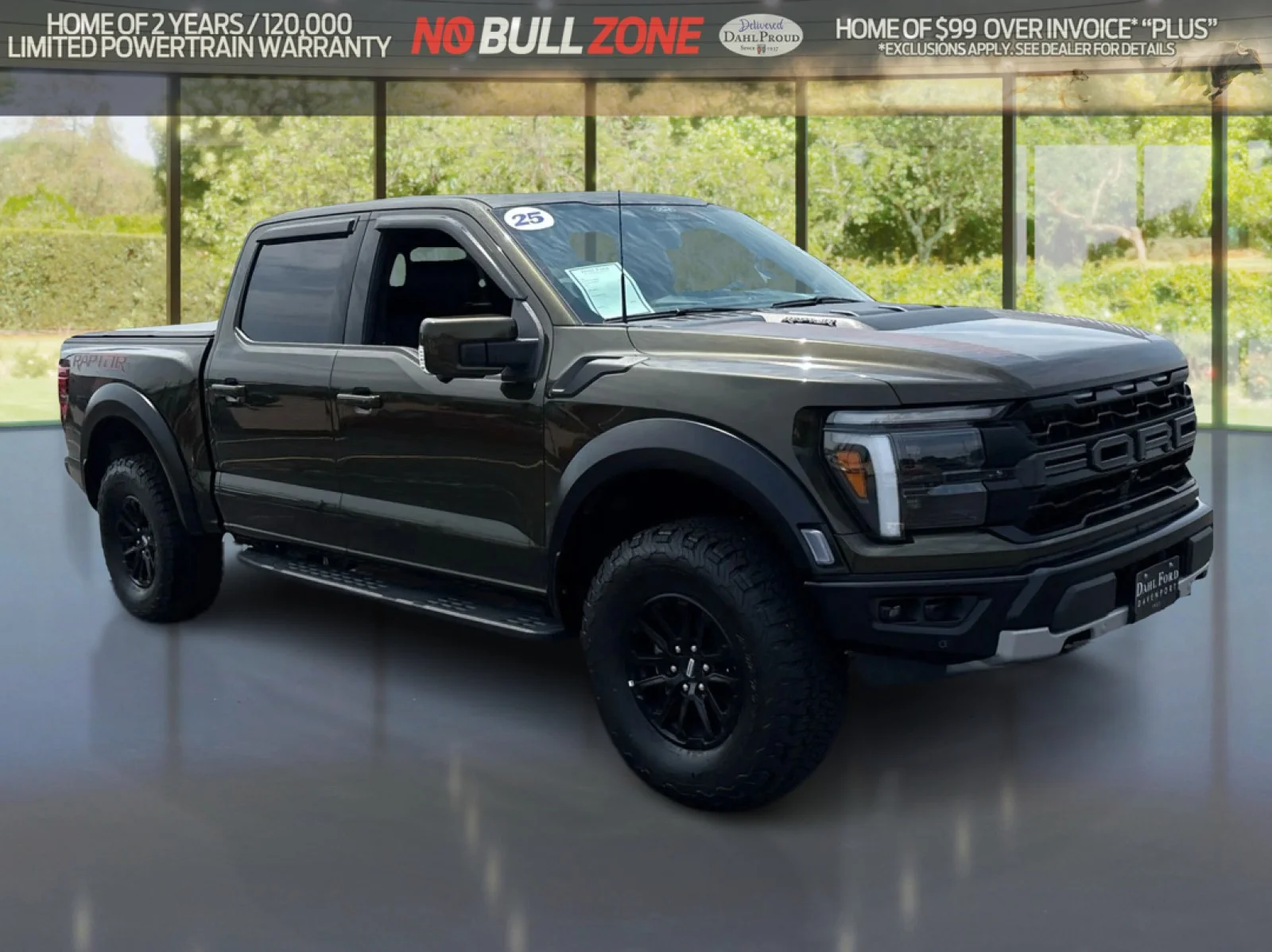 Used 2025 Green Ford Raptor image 7