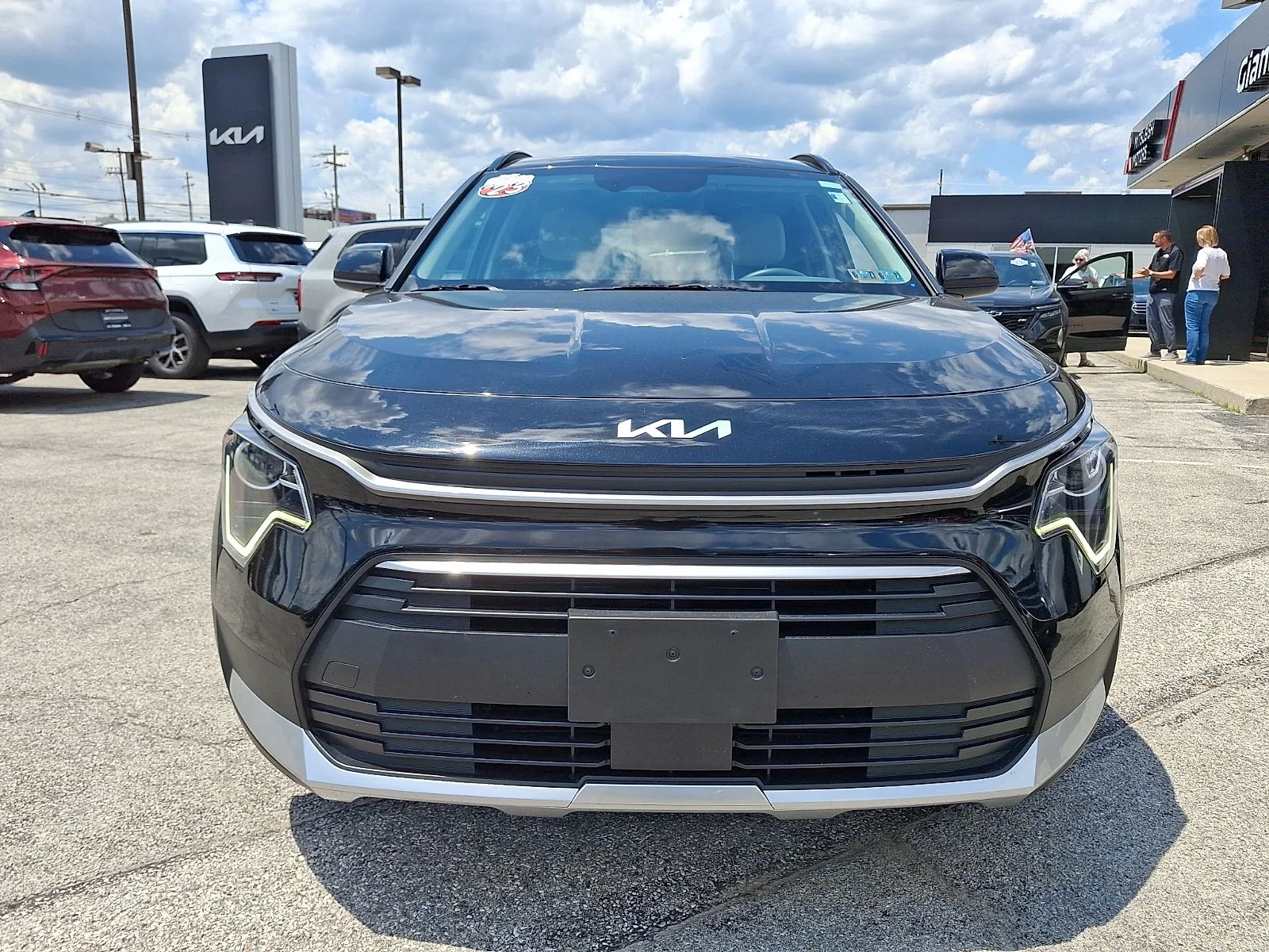 Certified Used 2023 Black Kia EX image 2