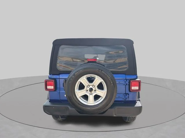Used 2018 Blue Jeep Unlimited Sport S image 6