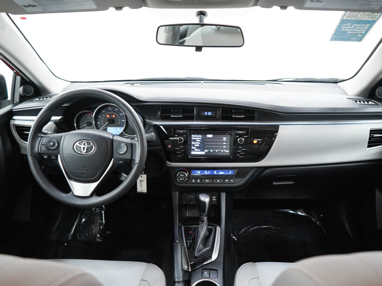 Used 2016 Barcelona Red Metallic Toyota LE image 13
