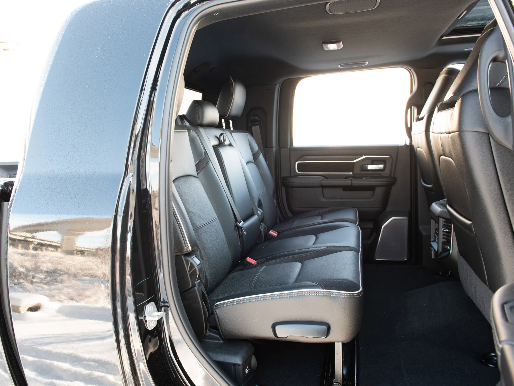 New 2026 Black RAM Laramie* Mega Cab, 2 Inch Lift, 35 Inch Tires, Trigger Industries Mudflaps image 25