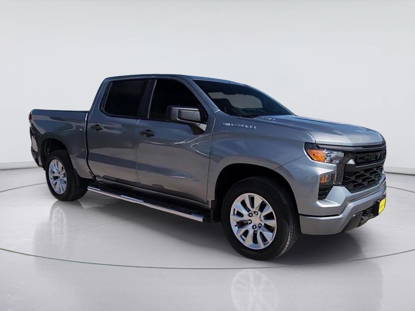 2025 Chevrolet Silverado 1500 Custom Gray at Mac Haik Chevrolet