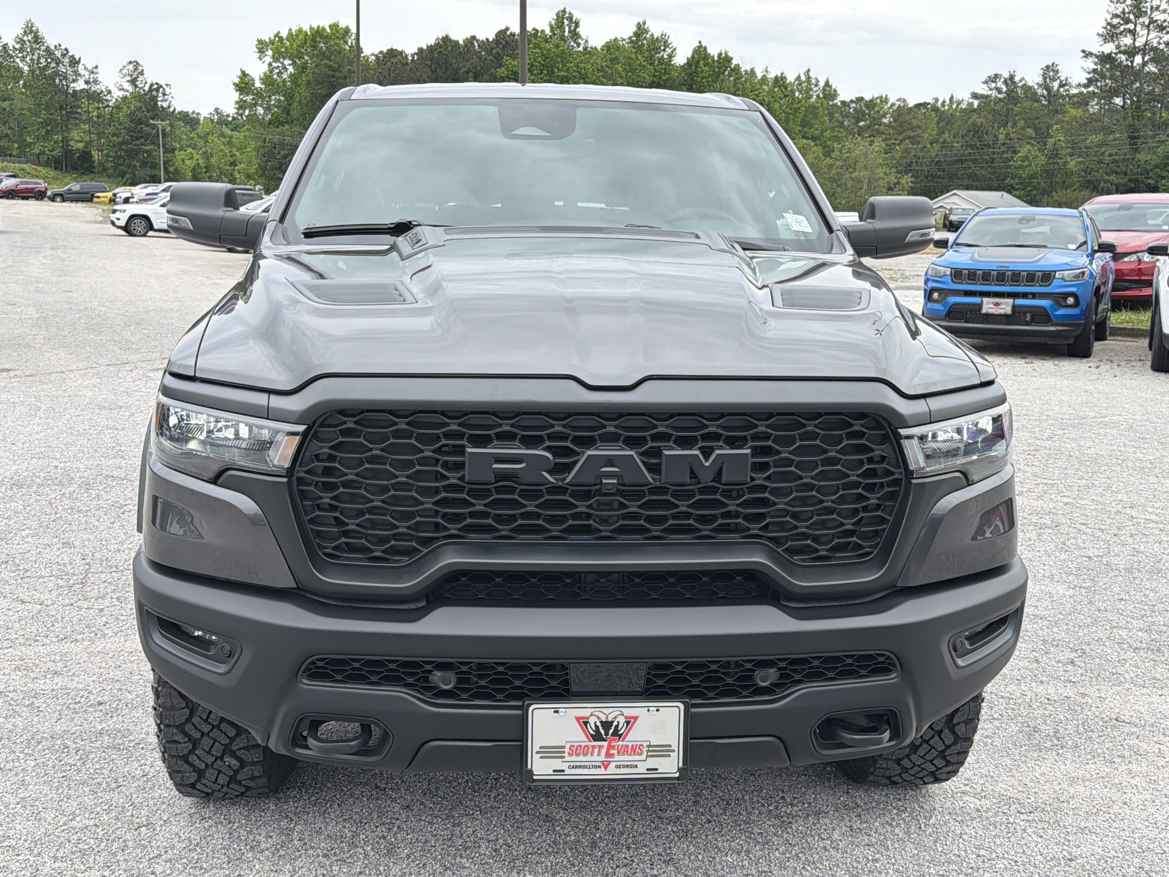 New 2026 Granite Crystal Metallic Clear-Coat Exterior Paint RAM Rebel image 3