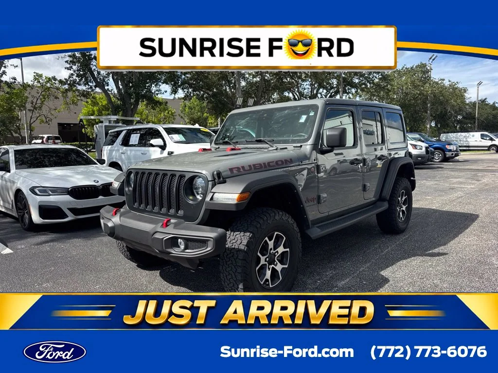 Certified Used 2023 Sting Gray Clearcoat Jeep Rubicon image 1
