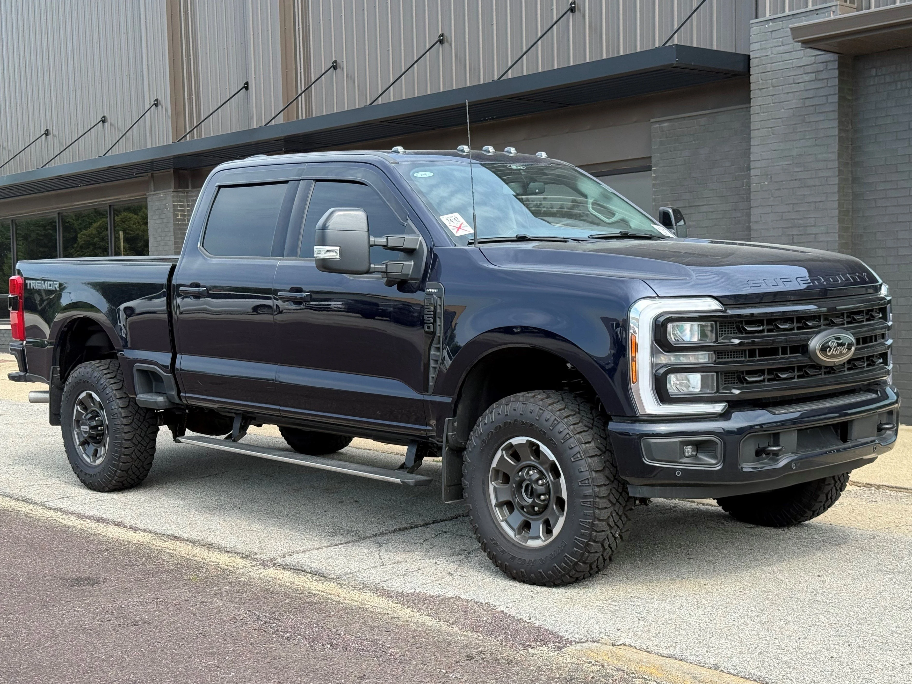 Used 2024 Antimatter Blue Metallic Ford LARIAT image 3