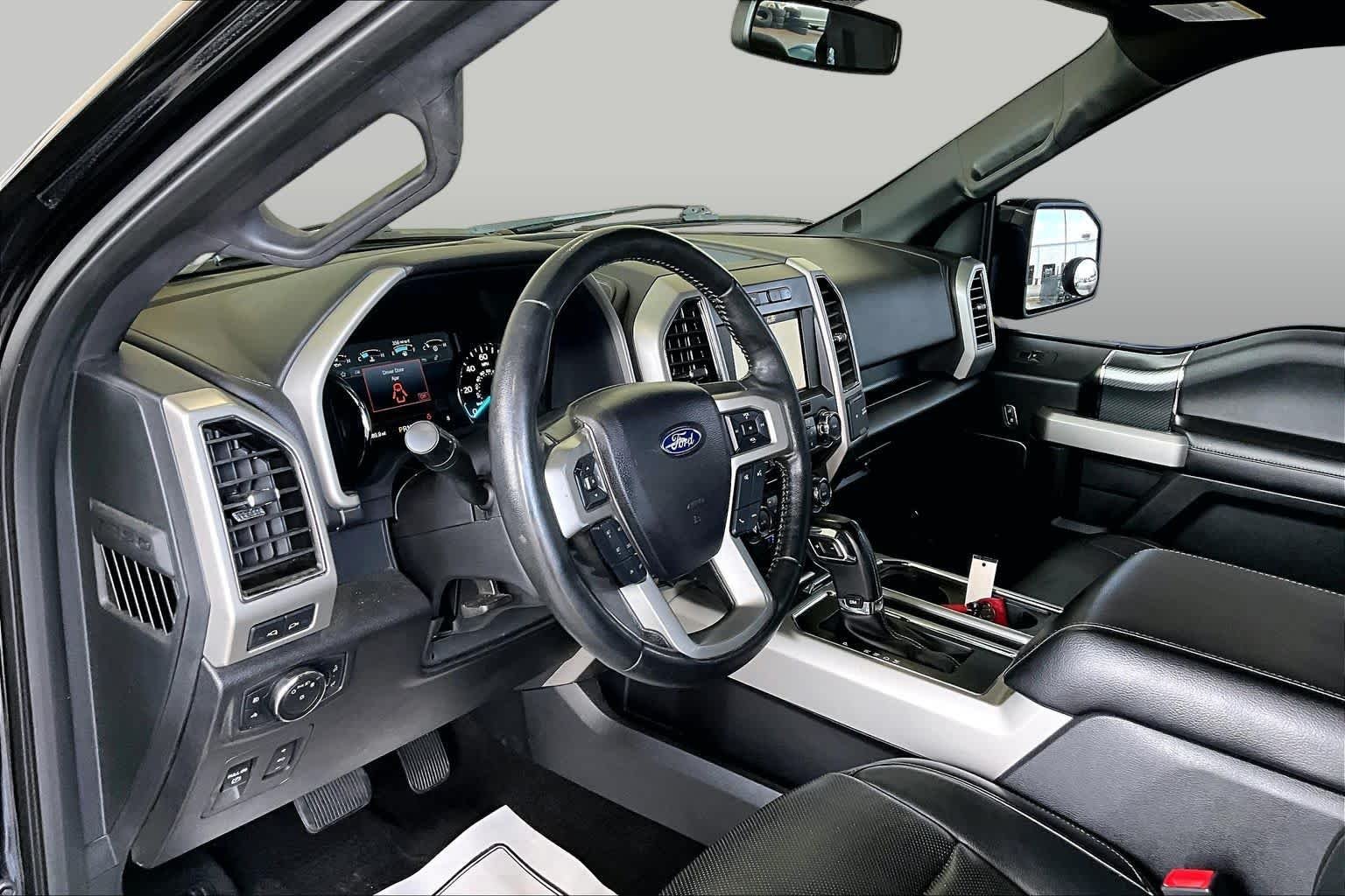 Used 2018 Shadow Black Ford LARIAT image 18