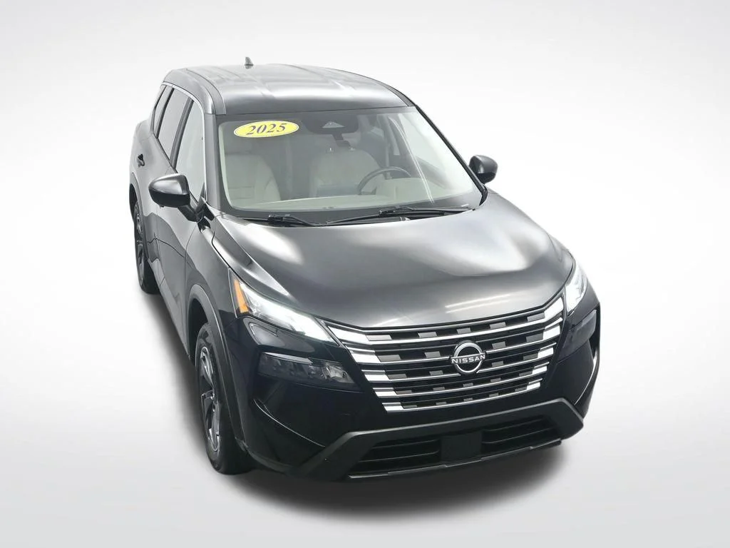 Certified Used 2025 Black Nissan SV image 33