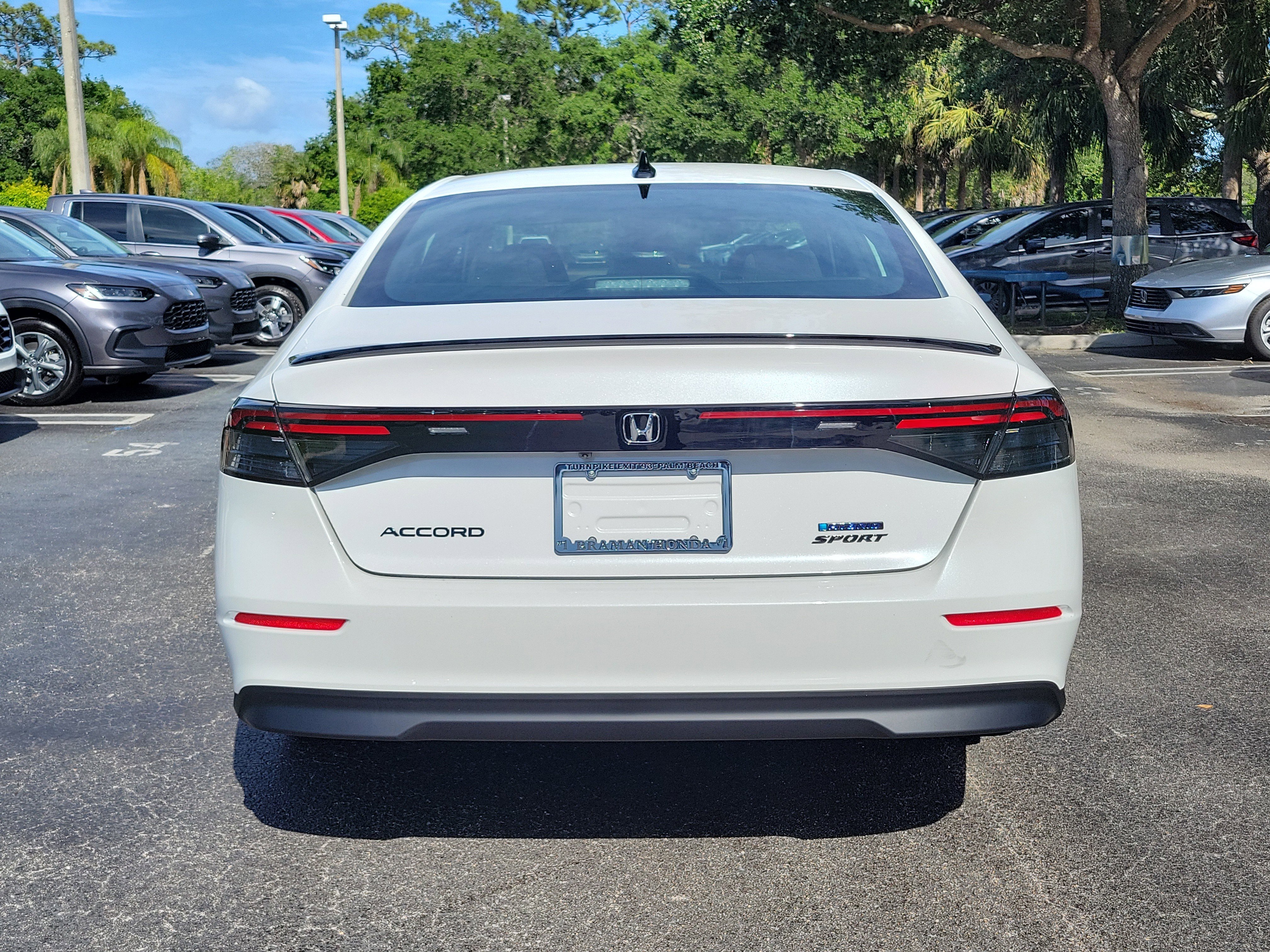 New 2026 Platinum White Pearl Honda Sport image 5