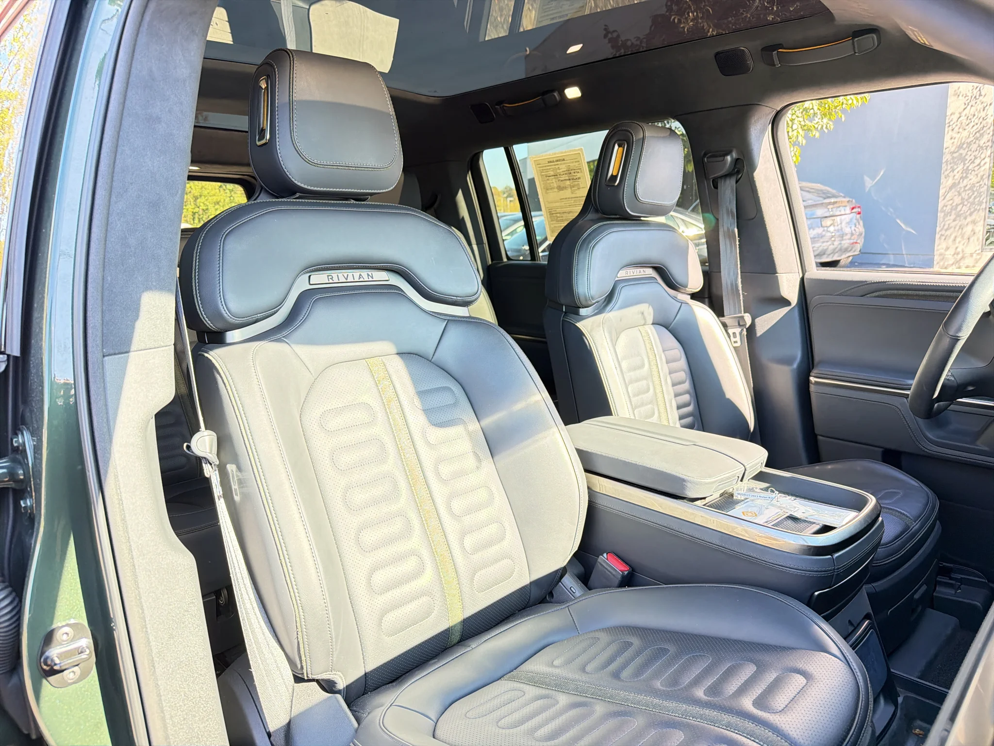 Used 2023 Forest Green Rivian Adventure image 3