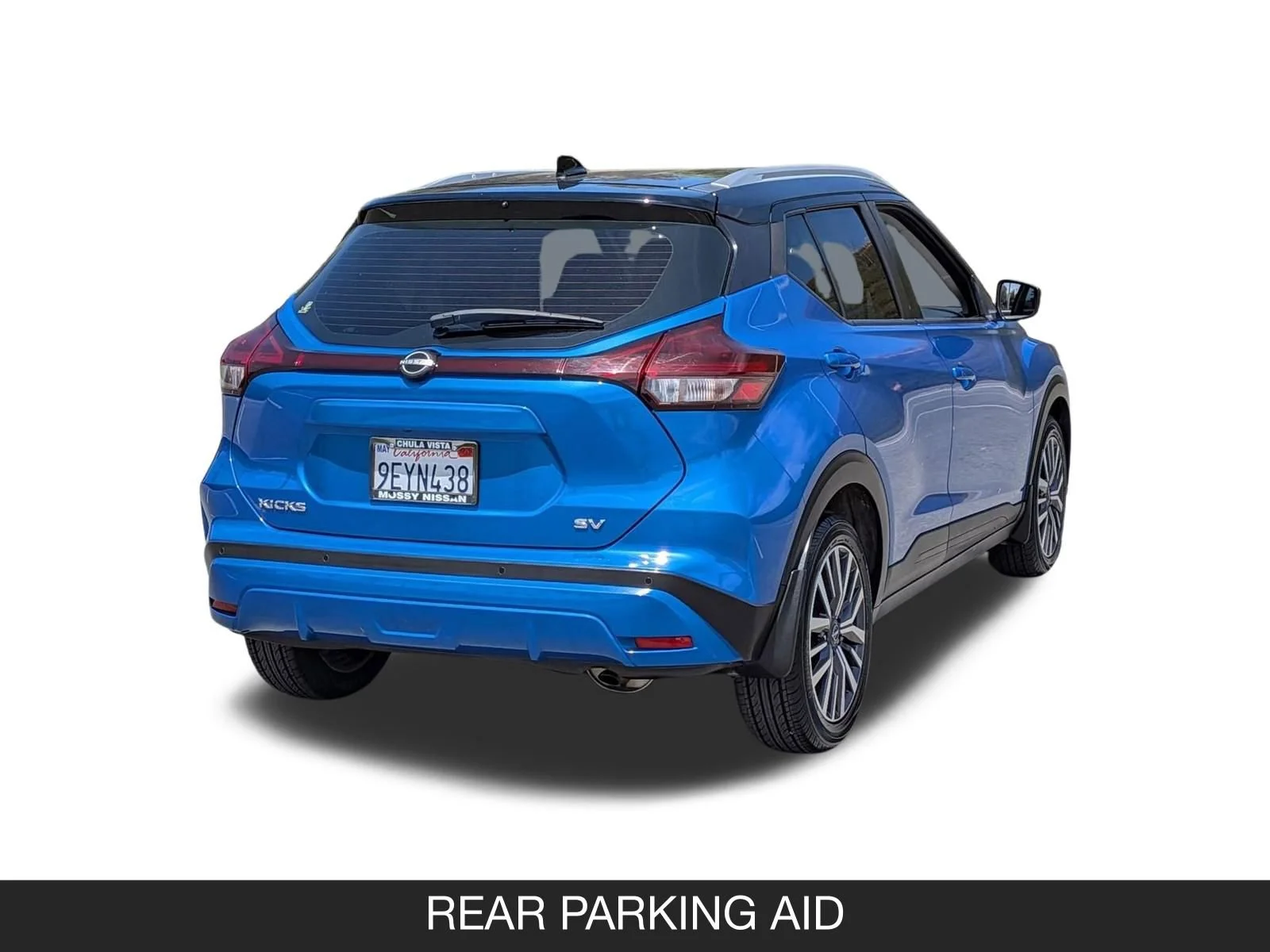 Used 2023 Electric Blue Metallic/Super Black Nissan SV image 8