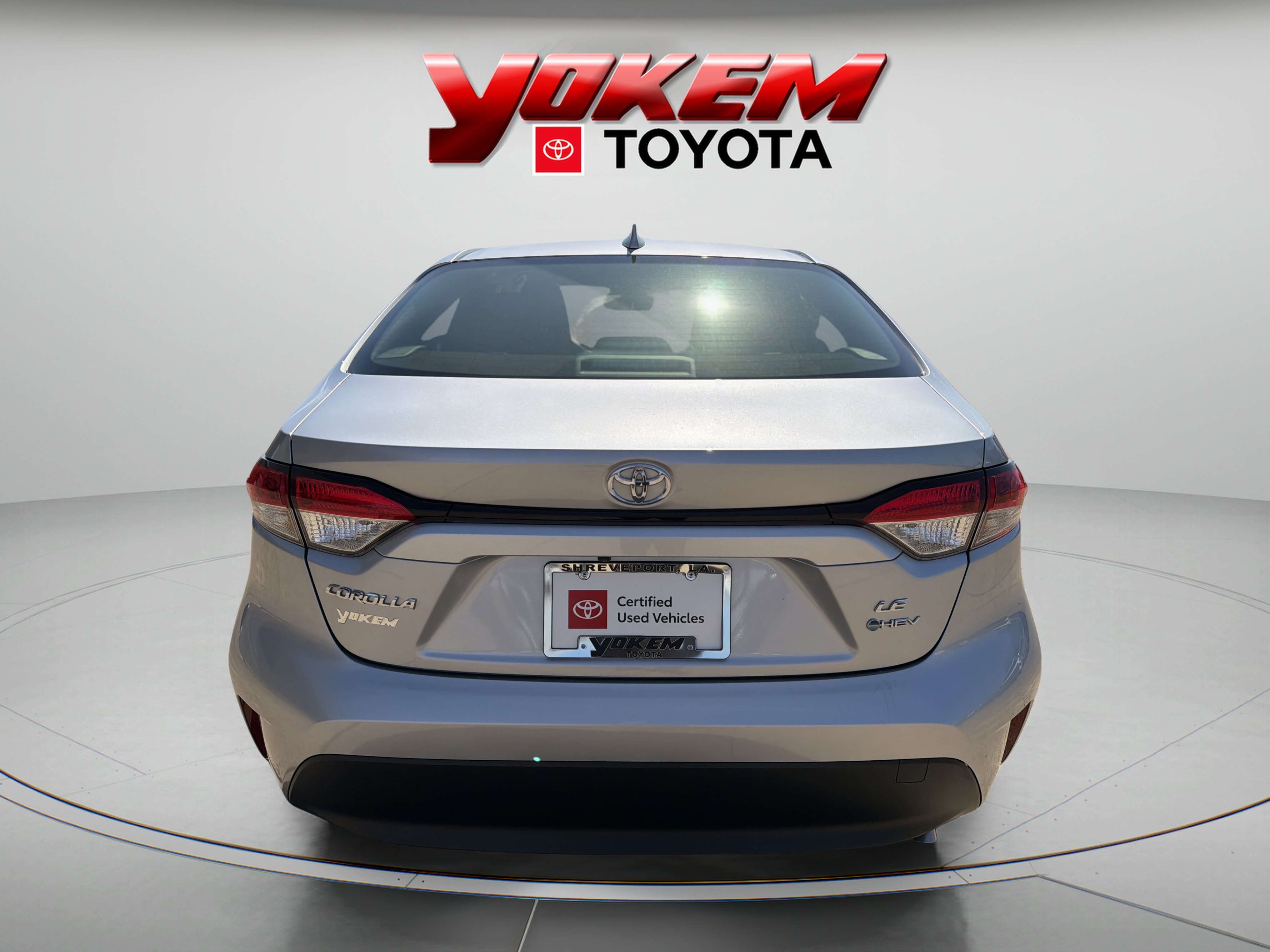 Certified Used 2026 Classic Silver Metallic Toyota Hybrid LE image 7