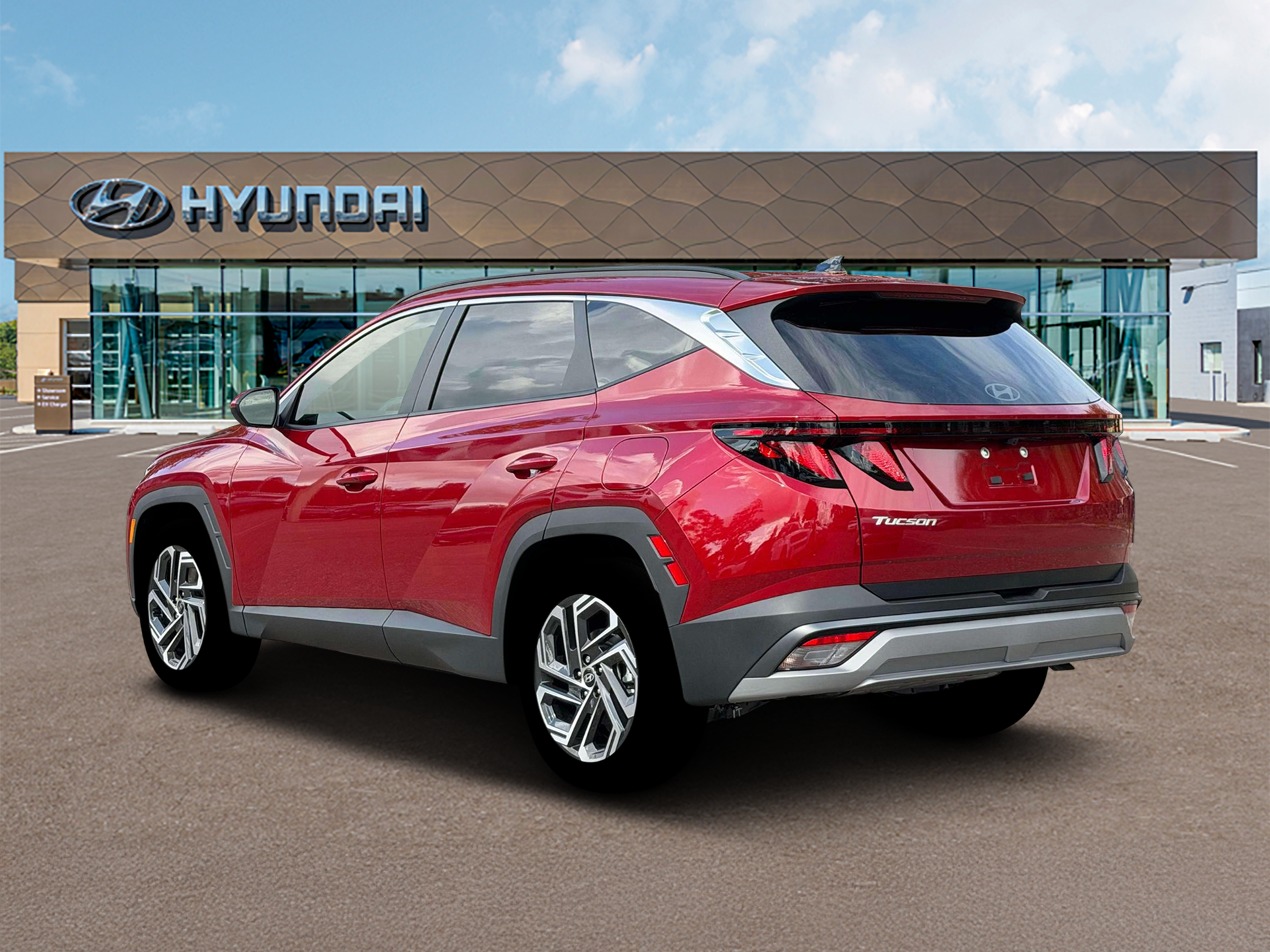 New 2026 Ultimate Red Hyundai SEL Plus FWD image 5