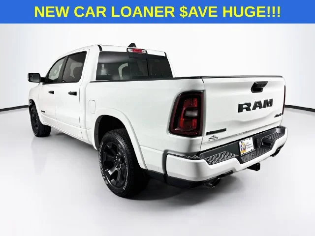 New 2026 Bright White Clear-Coat Exterior Paint RAM BIG HORN image 5