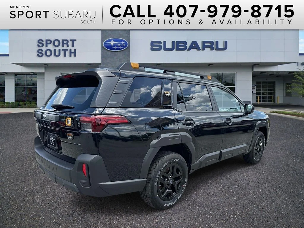 New 2026 CRYSTAL BLACK SILICA Subaru Wilderness image 3