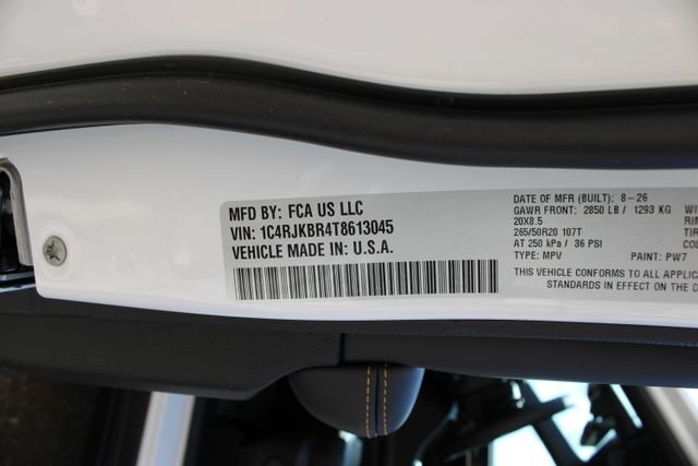 New 2026 Bright White Clearcoat Jeep Limited image 55