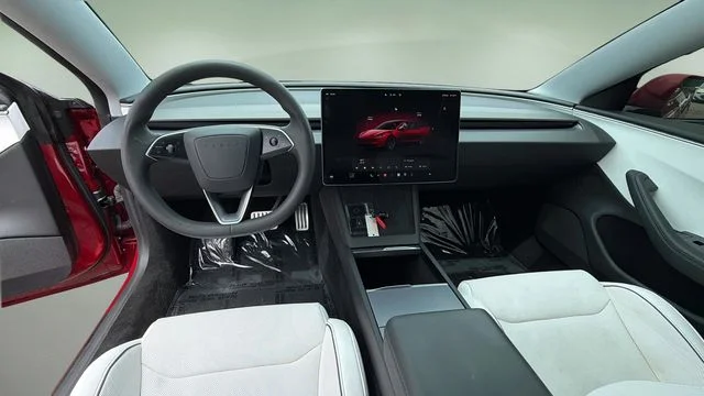 Used 2024 Red Tesla Performance image 16