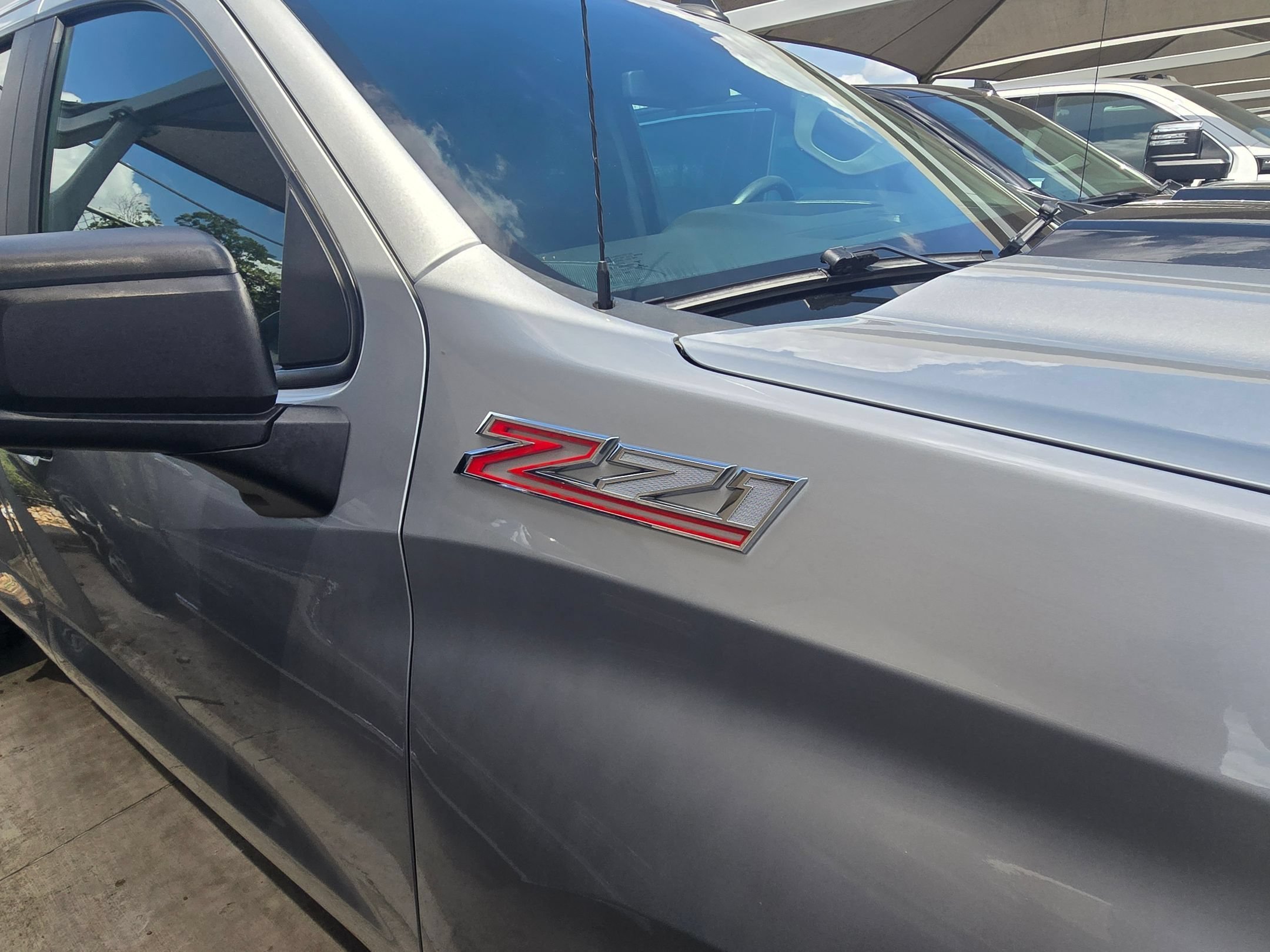 Used 2022 Silver Ice Metallic Chevrolet Custom Trail Boss image 8