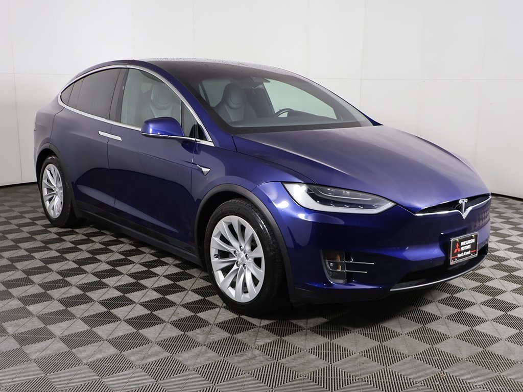 Used 2018 Tesla Model X 75D with VIN 5YJXCAE28JF101876 for sale in Parma, OH