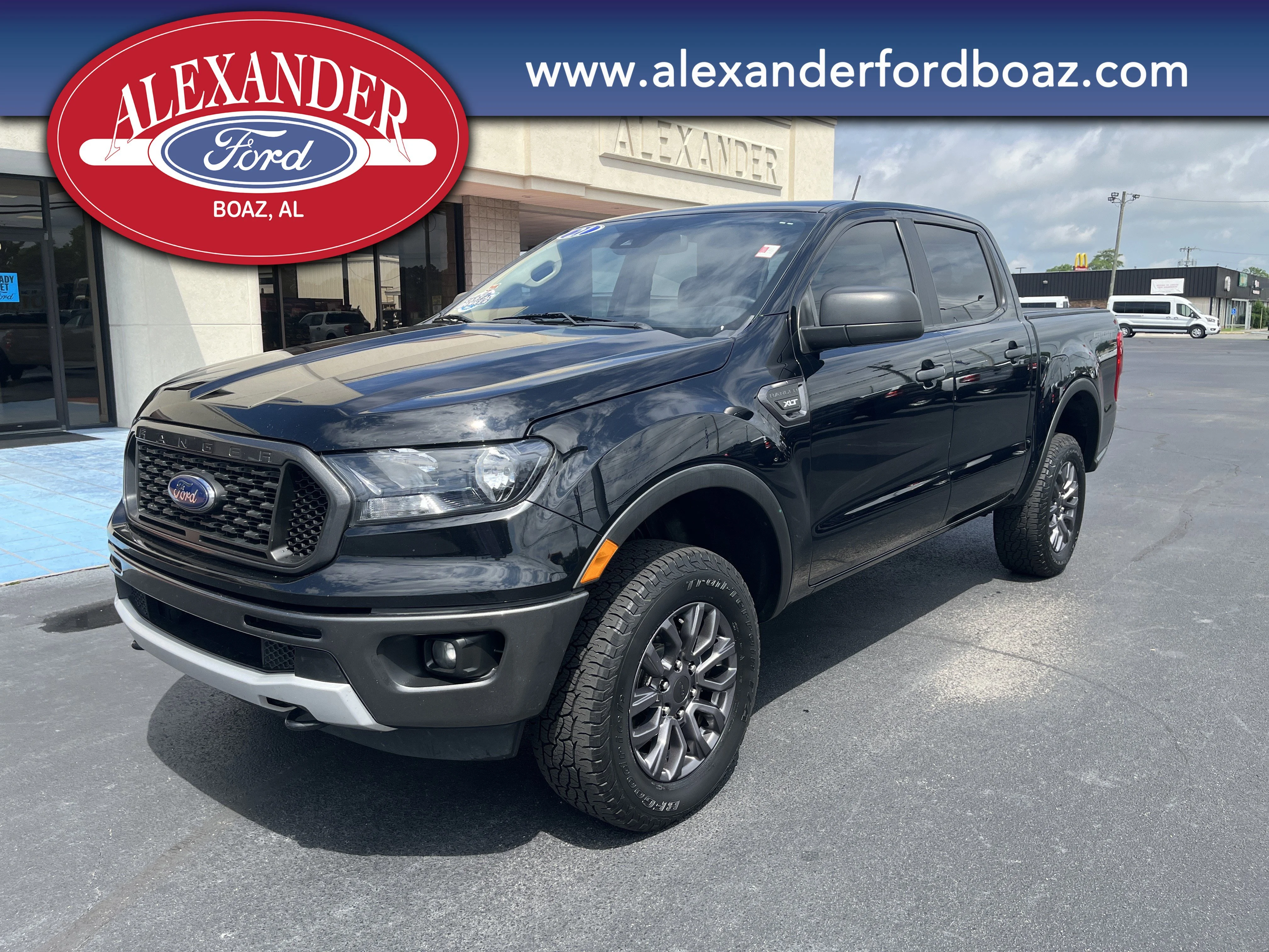 Used 2021 Black Ford XLT image 1