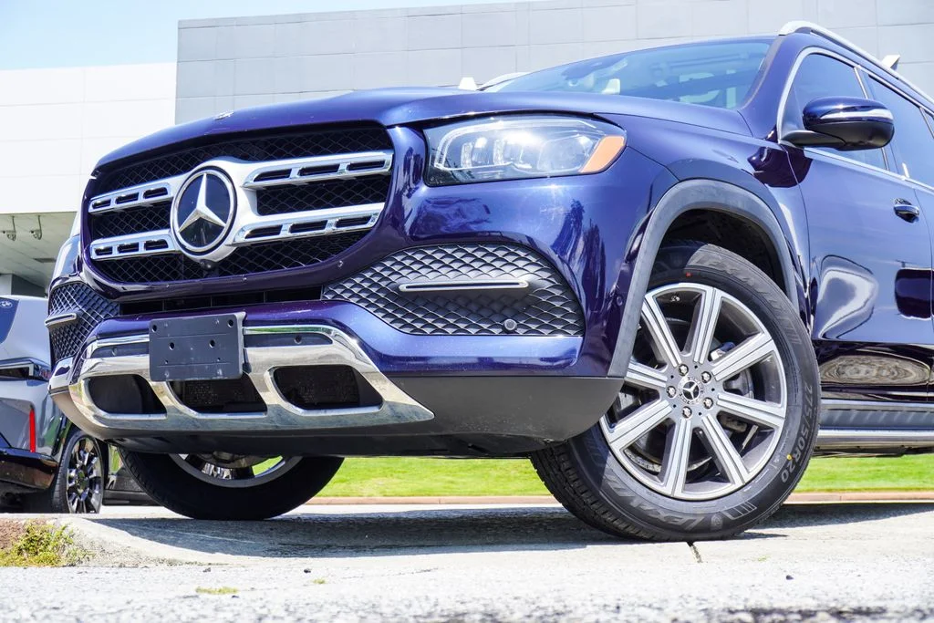 Used 2020 Blue Mercedes-Benz GLS 450 image 2