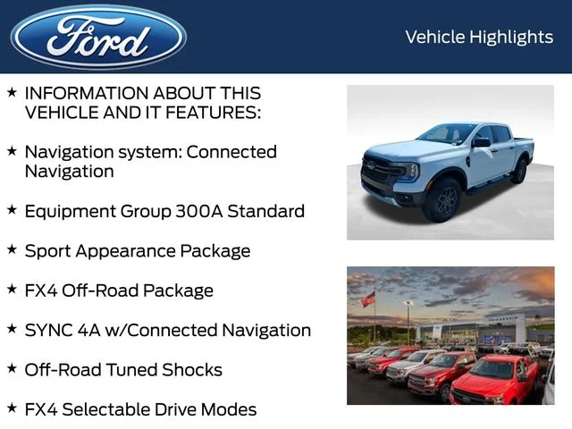 Used 2025 White Ford XLT image 4