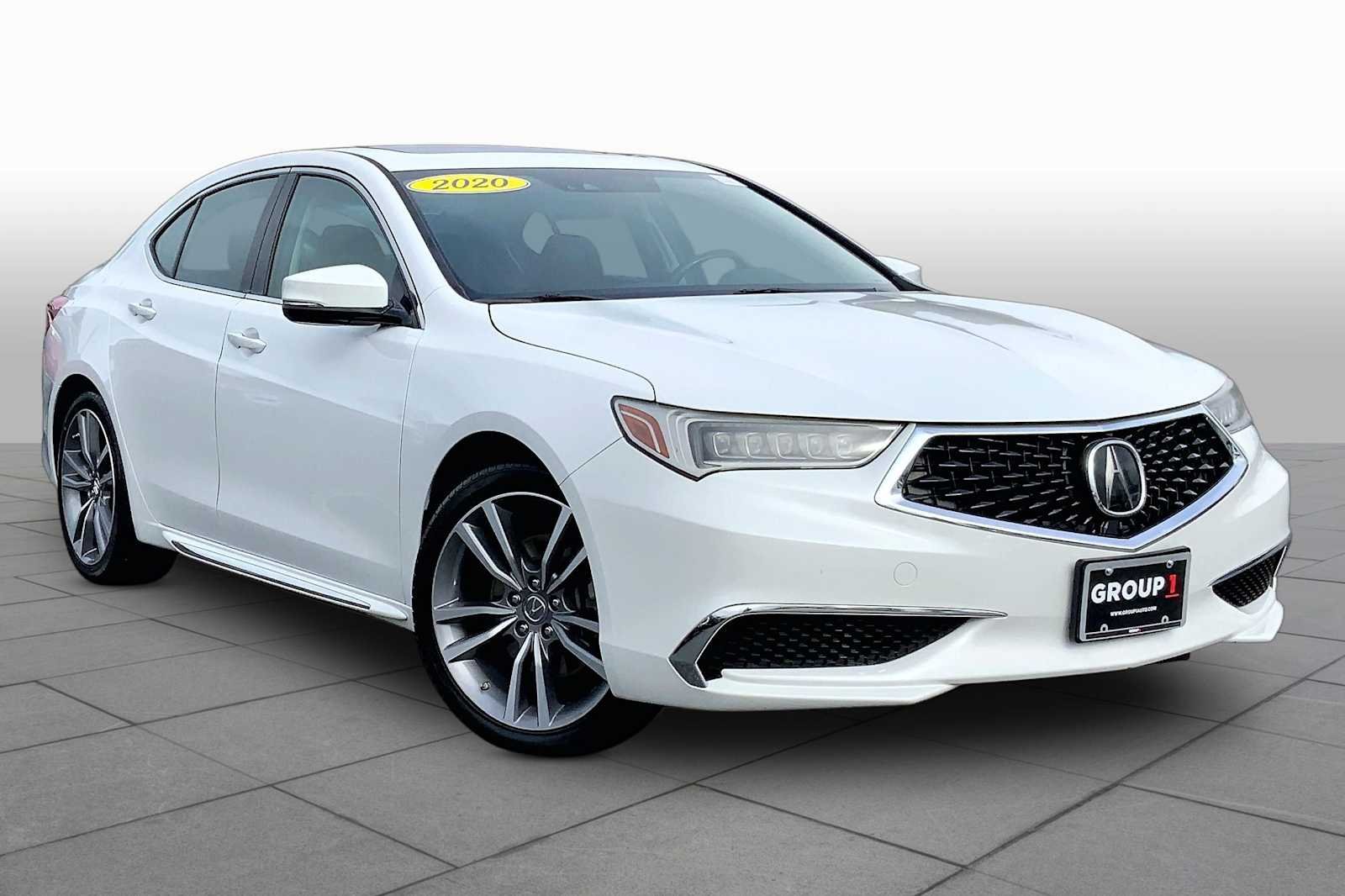 Used 2020 Platinum White Pearl Acura w/Technology Pkg image 3