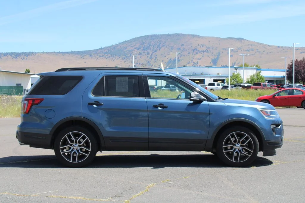 Used 2019 Blue Metallic Ford Sport image 6