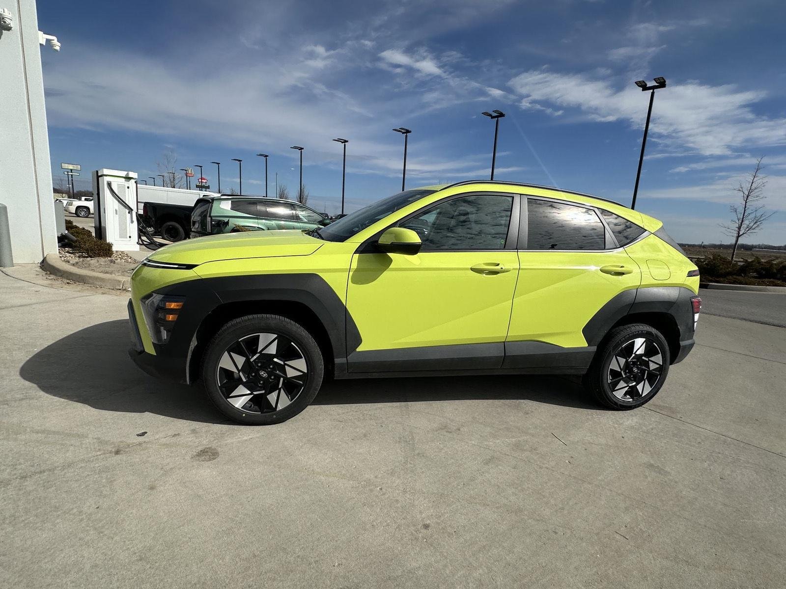 Certified 2025 Hyundai Kona SEL with VIN KM8HBCAB0SU217456 for sale in Kansas City