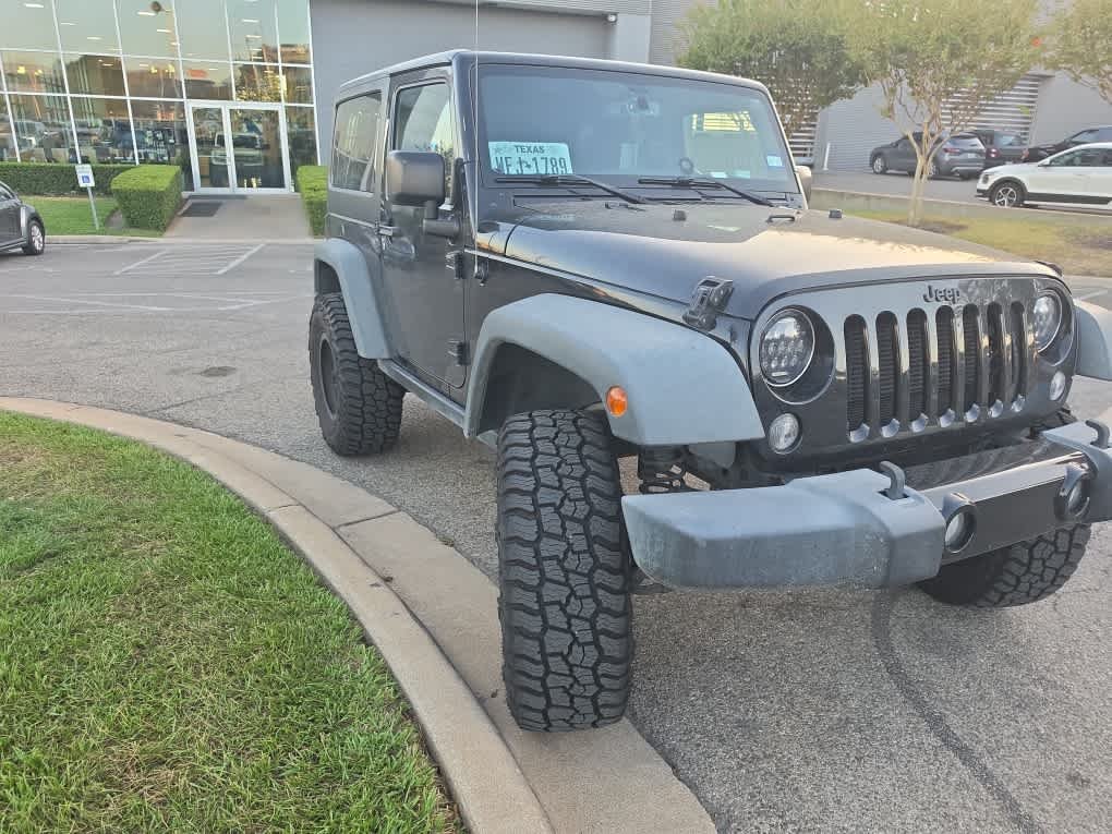 Used 2016 Black Clearcoat Jeep Willys Wheeler image 3