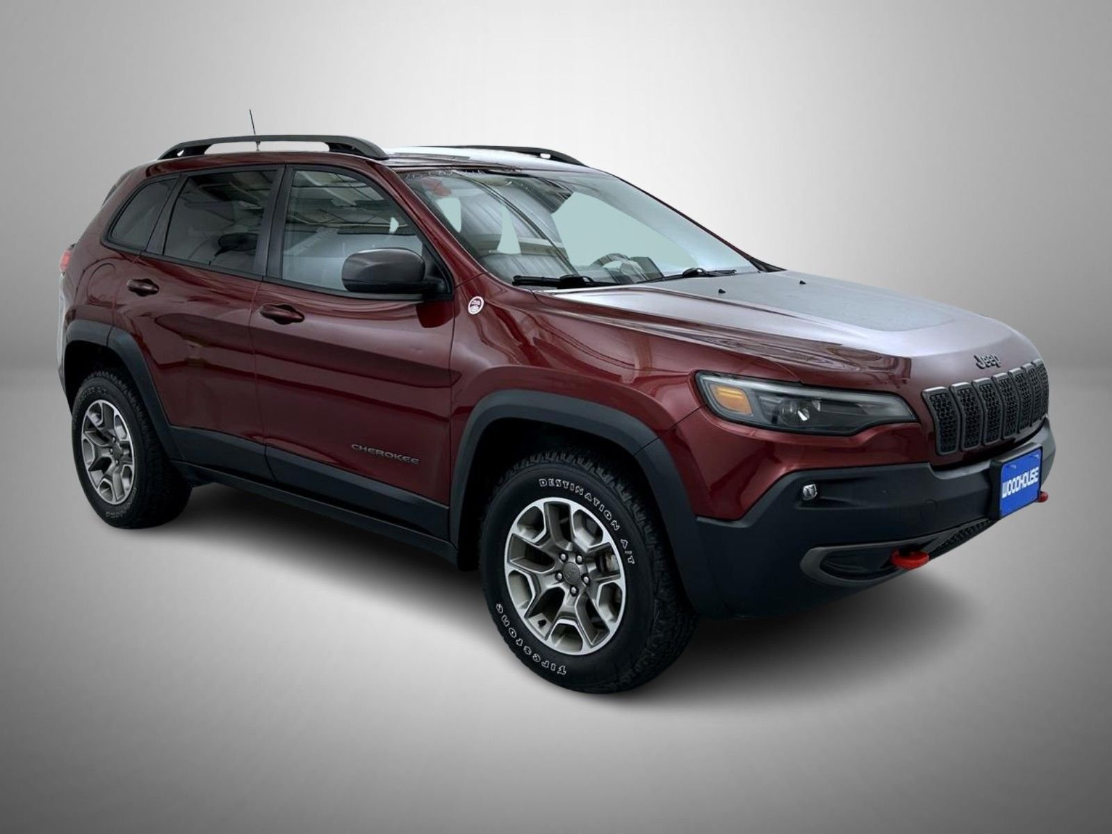 Used 2020 Red Jeep Trailhawk image 3