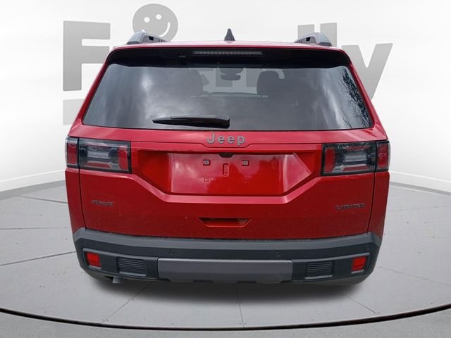 New 2026 Red Hot Pearl-Coat Exterior Paint Jeep Limited image 6