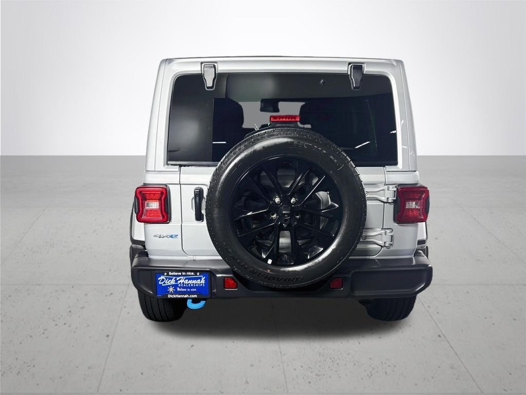 Certified Used 2024 Silver Jeep Sahara 4xe image 8