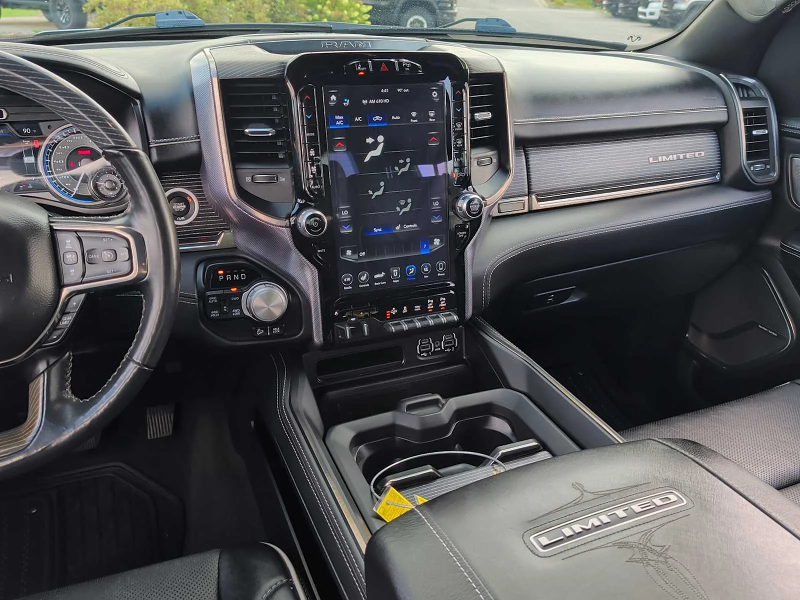 Used 2020 Billet Silver Metallic Clearcoat Ram Limited image 15