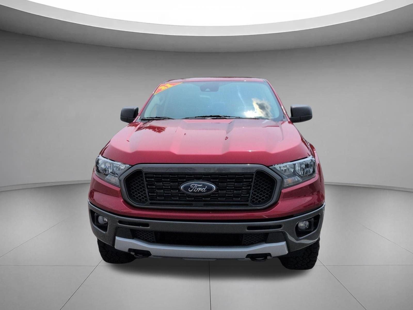 Used 2021 Rapid Red Metallic Tinted Clearcoat Ford XLT image 8