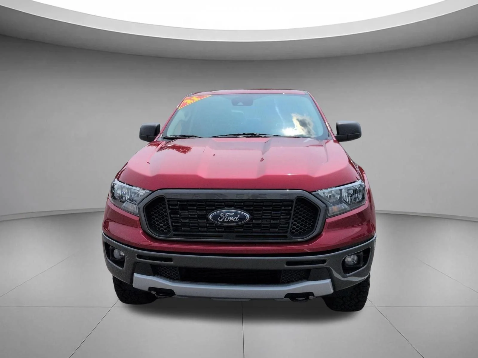 Used 2021 Rapid Red Metallic Tinted Clearcoat Ford XLT image 8