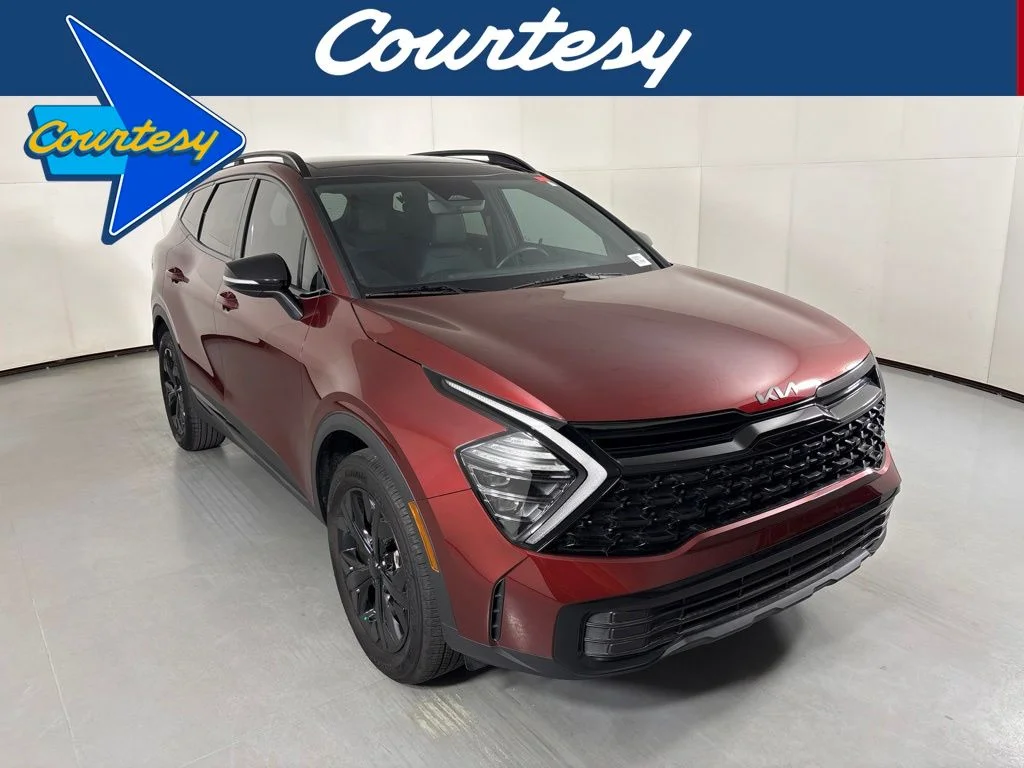 Used 2025 Red Kia X-Line image 1