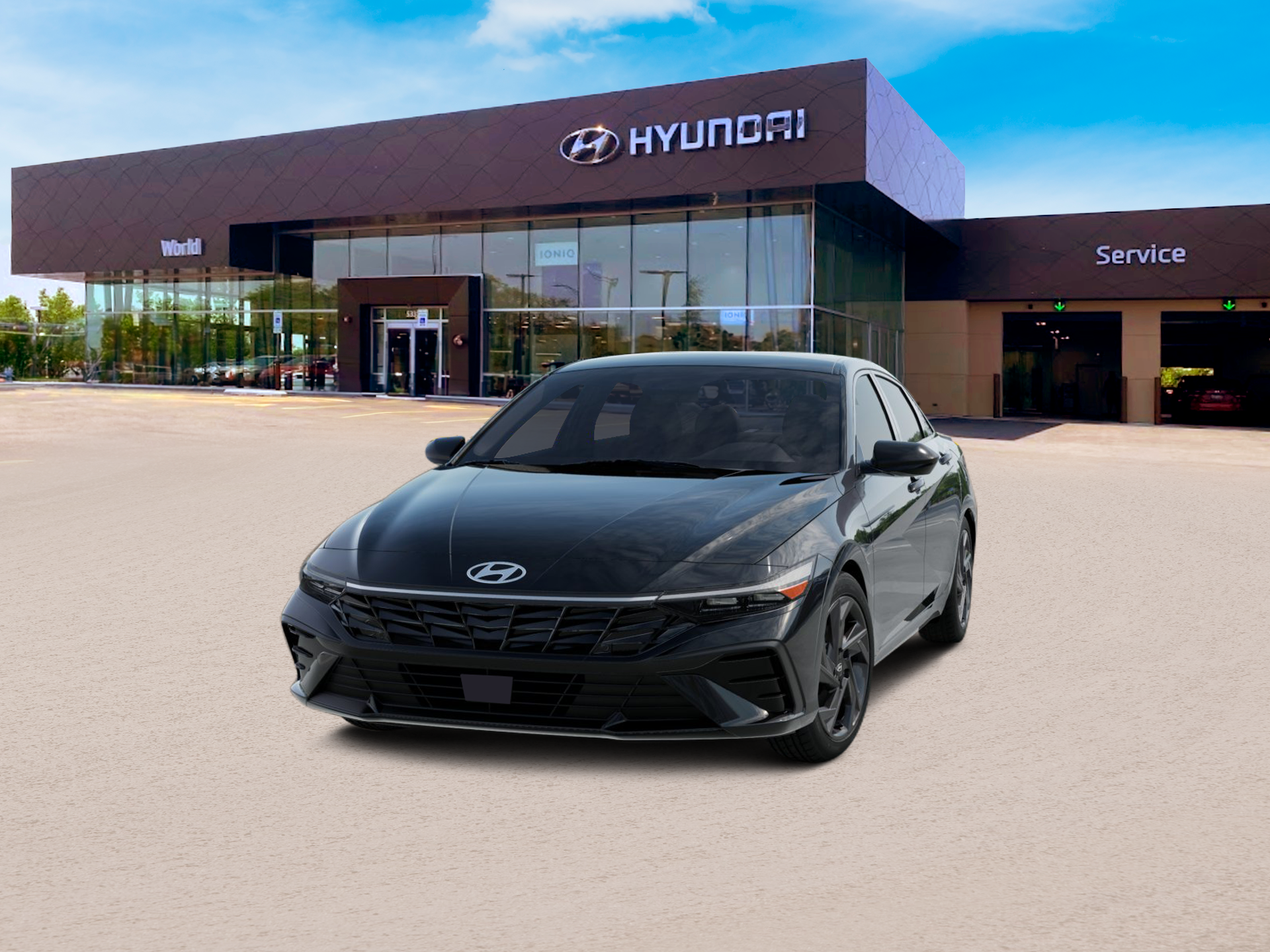 New 2026 Abyss Black Hyundai SEL Sport Plus image 1