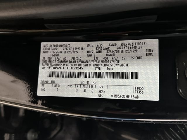 New 2026 Agate Black Metallic Ford XL image 38