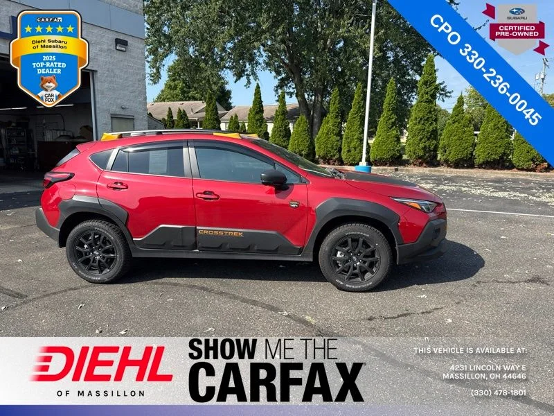 Certified Used 2026 Red Subaru Wilderness image 2
