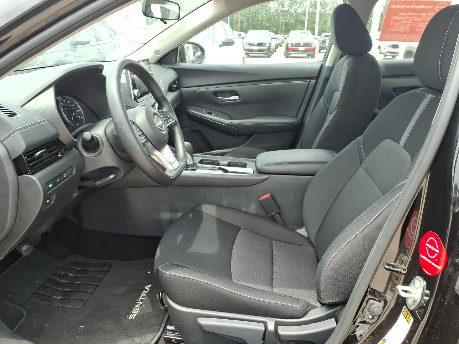2025 Nissan Sentra SV Black at Robbins Nissan
