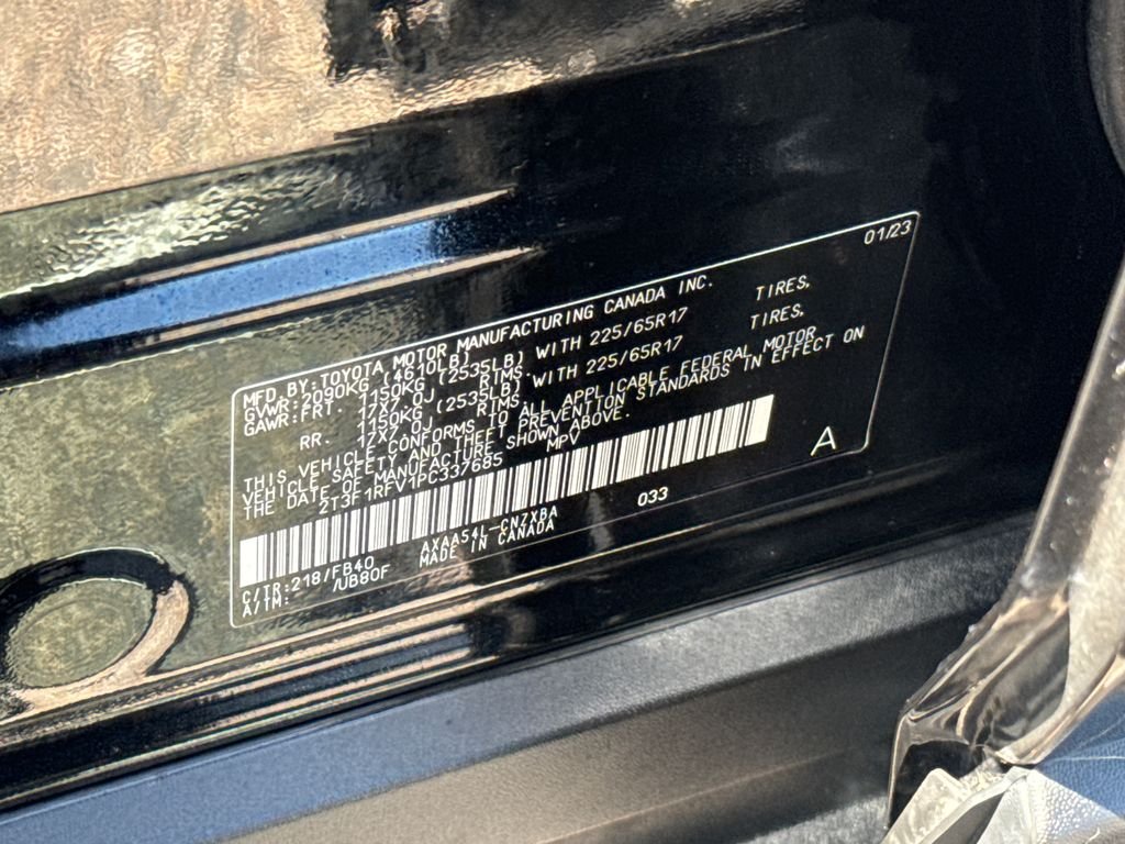 Used 2023 Black Toyota LE image 44