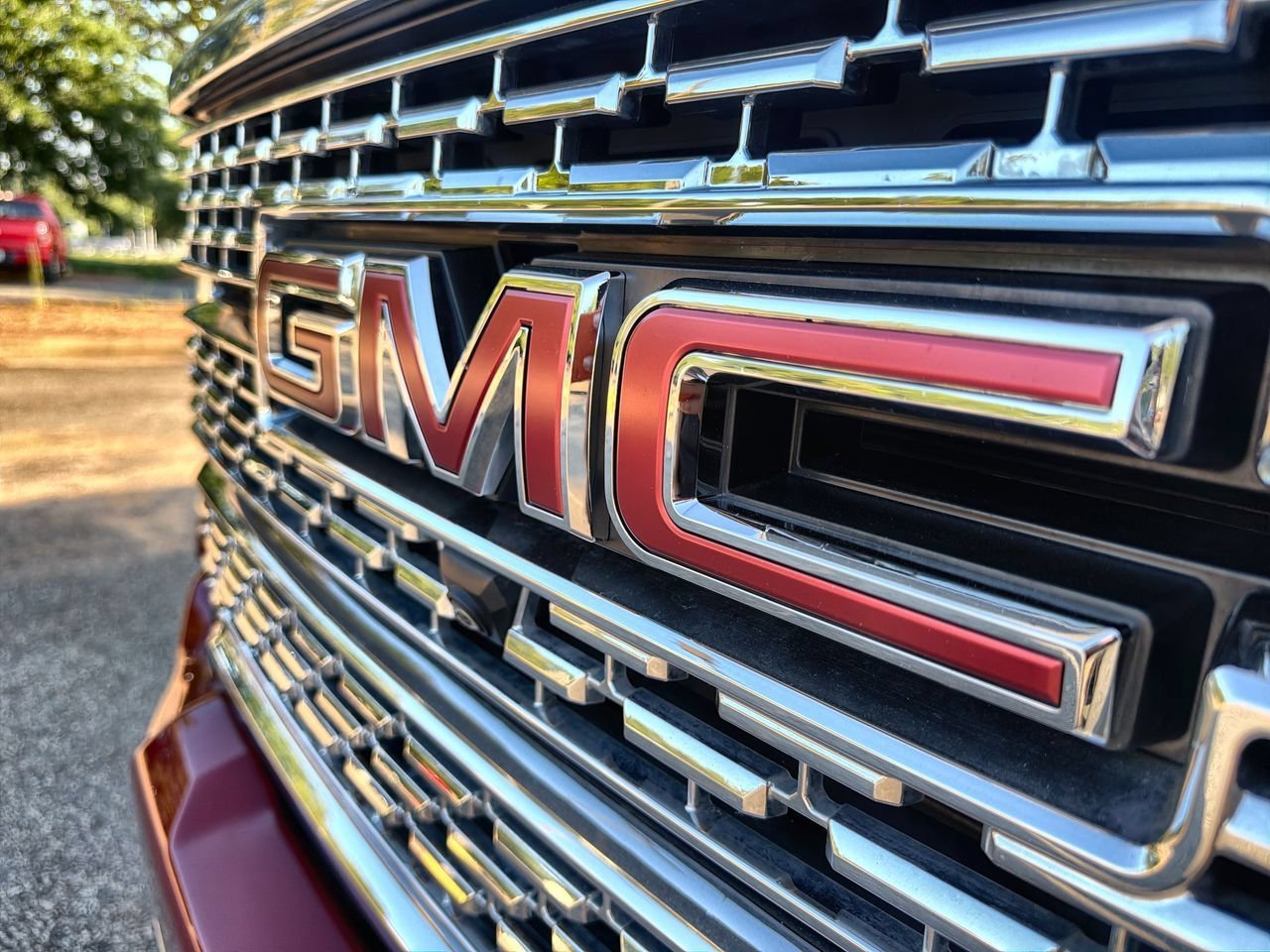 Used 2022 Cayenne Red Tintcoat GMC Denali DRW image 26