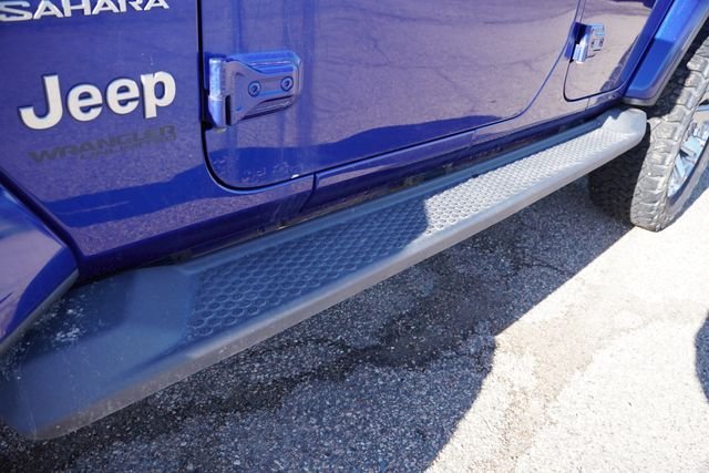 Used 2019 Blue Jeep Unlimited Sahara image 14