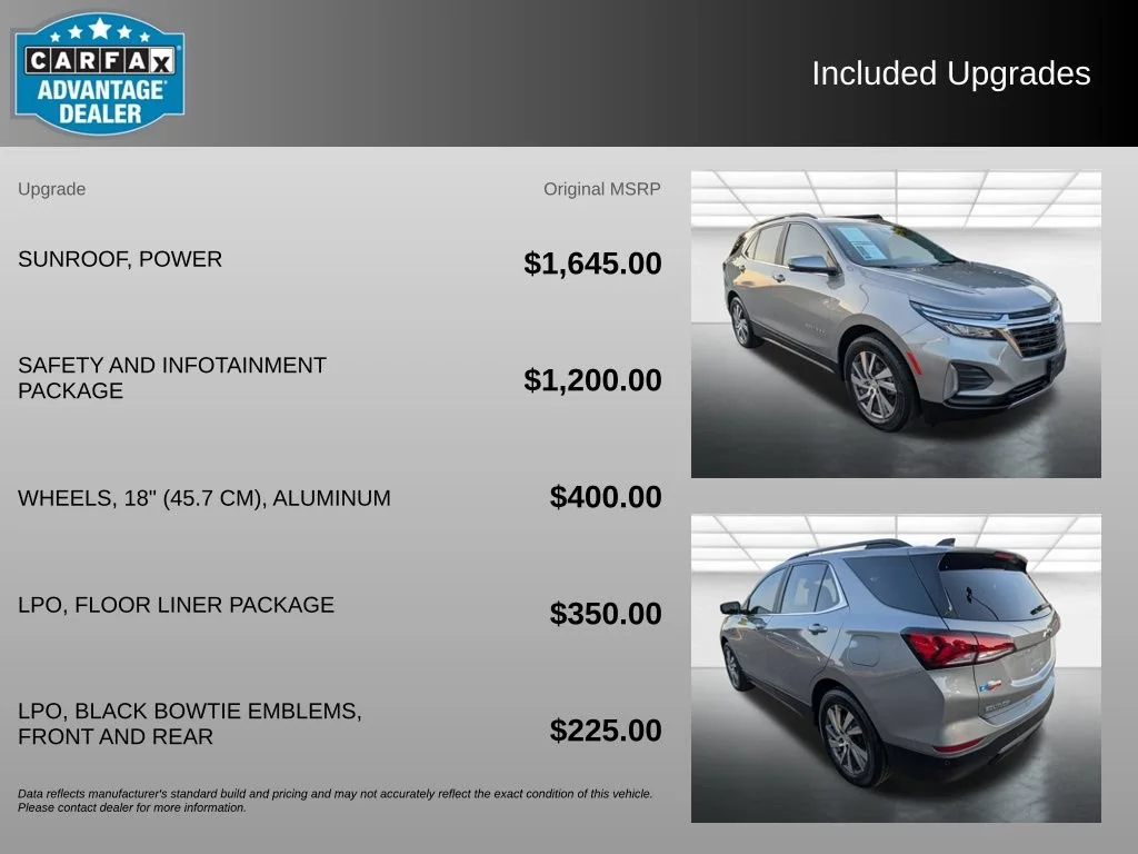 Used 2024 Sterling Gray Metallic Chevrolet LT image 3