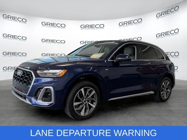 Used 2022 Blue Audi 45 S line Premium image 3