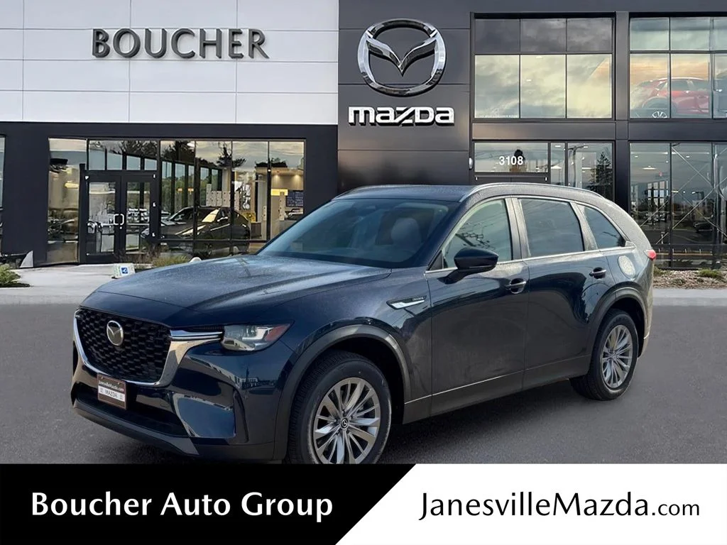 New 2026 Deep Crystal Blue Mica Mazda 3.3 Turbo Select image 1