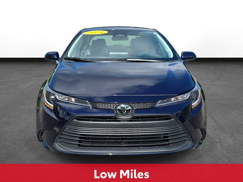 Certified Used 2024 Blue Toyota LE image 3