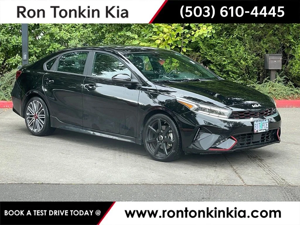 Used 2024 Aurora Black Pearl Kia GT image 1
